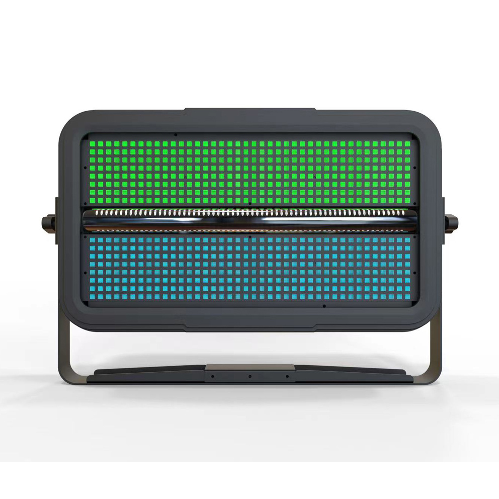 Costo Rendimiento Entretenimiento DJ enciende 1400W Luz estroboscópica de píxeles coloridos FD-ST1400 