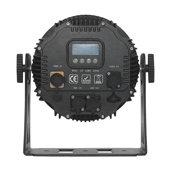 Controlador profesional 54pcs 3W Dmx Etapa impermeable al aire libre Par Light FD-AS5403D