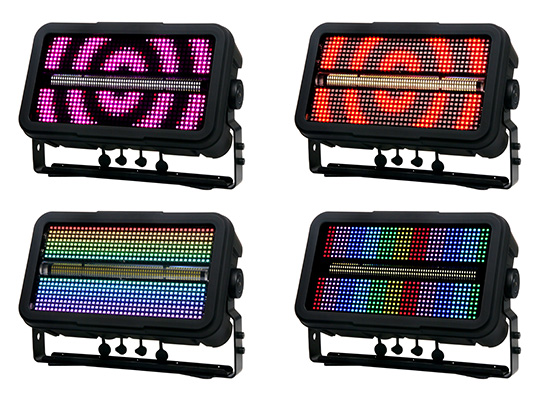 Costo Rendimiento Entretenimiento DJ enciende 1400W Luz estroboscópica de píxeles coloridos FD-ST1400 