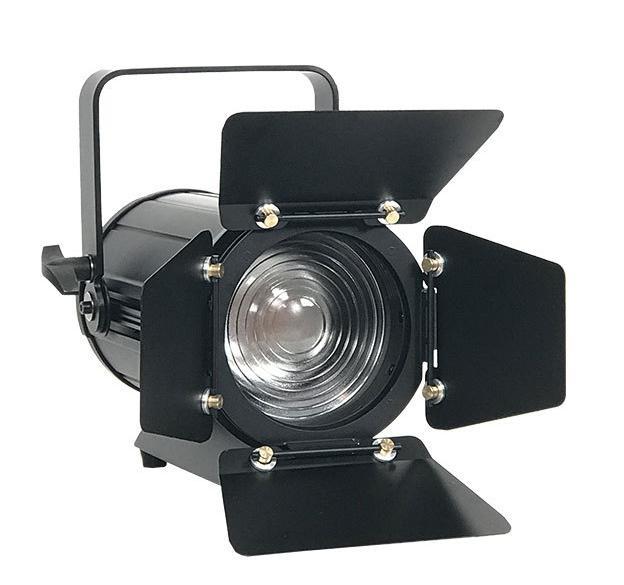 Venta al por mayor de fábrica 100W RGBW Led Frensel Spotlight para fotografía FD-F23